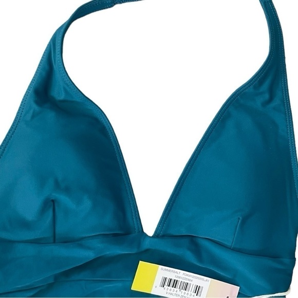 New! summersalt Halter V One Piece Swimsuit Zen - Picture 4 of 9